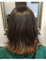 ヘアデザインアティレ(hair design attirer)&nbsp;グラデーションカラー