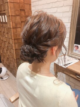 フラミューム 恵比寿(flammeum) アンダールーズスタイル/シニヨン