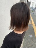 ナチュラル外ハネミディアム