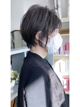 アイル(I'll) [Hair Make I`ll 奈良]50代ハイライトショート