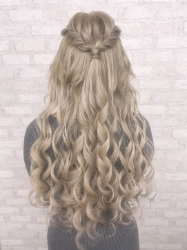 ヘアセット専門店 ナゴミ 渋谷店(nagomi) ゆるふわハーフアップ/ヘアアレンジ