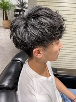 ヨシザワインク バンダイ(YOSHIZAWA Inc. BANDAI)&nbsp;10代20代/波巻きミックス/マッシュパーマ/ツーブロック