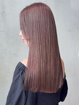 アイティー バイ アルバム 浦和店(IT by ALBUM)&nbsp;艶ピンクブラウン_大人ガーリーチョコレートプリカール_ba407931