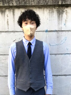 アストロ デザイン オブ ヘアー(ASTRO design of hair) アップバング/ツーブロックマッシュ/コンマヘア/束感