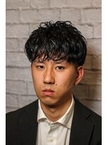 銀座マツナガ 新宿野村ビル店&nbsp;ツーブロック×マッシュパーマ