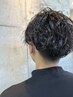 [できる男のヘアスタイル]メンズカット＋パーマ＋頭皮クレンジング¥12100