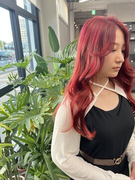 リタ(LITA) チェリーレッド×ロングヘア