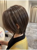 【髪質改善】×大人のモノトーングレージュ