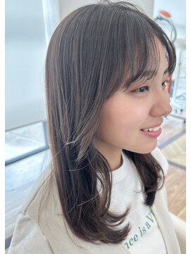 イーストハムアネーロ(EAST HAM anello) 艶髪レイヤー/透明感シアーベージュ