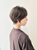 ◇大人可愛い20代30代40代50代前下がりショートボブ丸みショート