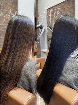 ルスリー 登米店(Lsurii) 髪質改善カラー