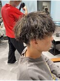 NEXTNEO【櫻田】ハイライトメッシュ　マッシュパーマ