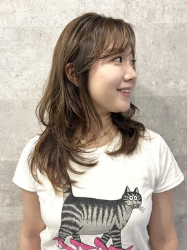 ブルーム 川崎(vroom) 【たっぷりハイライト】ミディアムレイヤー