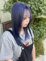 エム インターナショナル 春日部本店(EMU international)&nbsp;艶々ブルーカラー