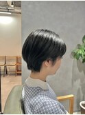 ショート/ショートボブ/艶カラー