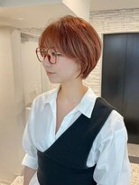 ショートボブ/簡単スタイリング/丸みショート/可愛い/20代30代