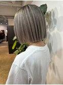 white gray roots color
