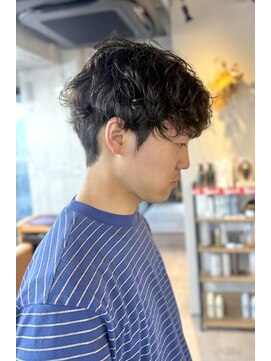 スーリール 西大分店(Sourire) メンズパーマ