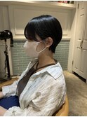 ミニウルフレイヤーカット顔周り前髪韓国ショートボブ/吉祥寺