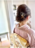 和装ヘアアレンジ
