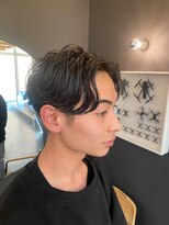 メロウメンズライン 神戸三宮(mellow men's line) 毛流れパーマ