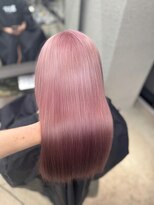 ペレ 栄店(PELE) ミディアムヘア/デザインカラー/フェイスフレーミング/栄