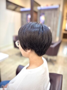 さっぱりボーイッシュのボブスタイル