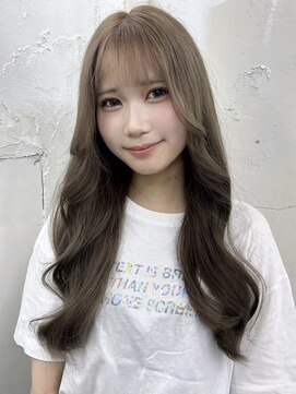 ベルグローアルファ(BELLE GROW ALPHA) レイヤーカット/ミルクティーグレージュ/ダブルカラー/エクステ