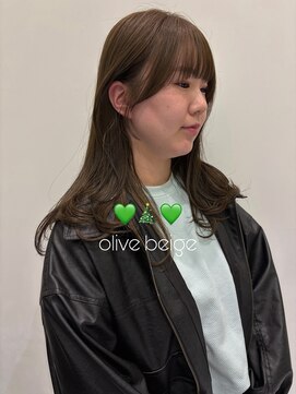 ジェイズヴィズグラム(J's.viz.glam) オリーブベージュ