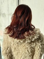 ロックス バイ マグ 松本(rocks BY MAG)&nbsp;チェリーレッド暖色カラーボルドーワインレッド