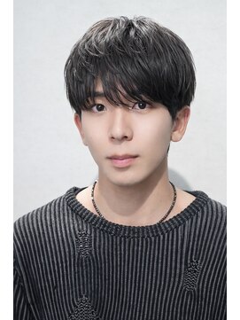 セリ(ceri) メンズカットメンズヘアシースルーマッシュダウンパーマ