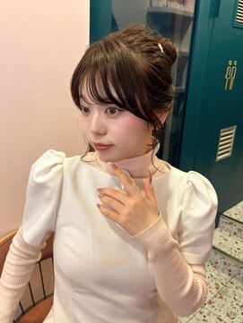 ボタン シブヤ(VOTAN SHIBUYA) 春に向けて♪" お顔周りも可愛く♪・"