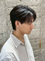 ニアウ 新宿(Niau) MEN’S/リバースセンターパート/ニュアンスパーマ/新宿