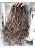 グラデーション×シールハイライト