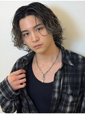 リバースセンターパート/ニュアンスパーマ/ダウンバング/下北沢