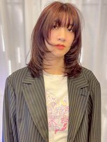 シェモアイグレック(chez-moi igrek)&nbsp;10代20代小顔顔まわりレイヤーカット