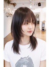 デューク(du c)&nbsp;韓国風小顔ロングレイヤー