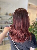 リグ ヘアアンドデザイン(LiG hair&design) チェリーカラー