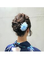 ☆浴衣☆ショートヘアアレンジ