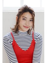 アース 新松戸店(HAIR&MAKE EARTH)&nbsp;＜3分アレンジ＞大人可愛いハーフアップ【EARTH新松戸店】