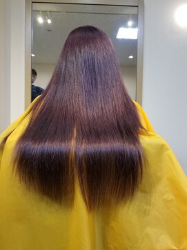 美容室 ザ ニューライン 自然なストレート