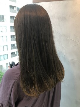 ワク(WAKU) 【WAKU】毛先カラーで変化を！デザインカラー