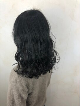 クレアール 足利店(CREAR) 【CREAR 足利/太田 佐野 栃木】美髪ネイビーウェーブ