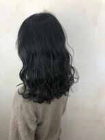 クレアール 足利店(CREAR) 【CREAR 足利/太田 佐野 栃木】美髪ネイビーウェーブ