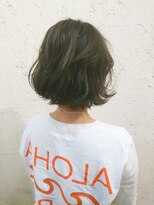 フロール(Flor)&nbsp;【flor 戸塚】*ウォーターホールボブ+グレイアッシュ*