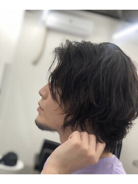 ケプカ(KEPKA) メンズミディアム ゆるパーマ