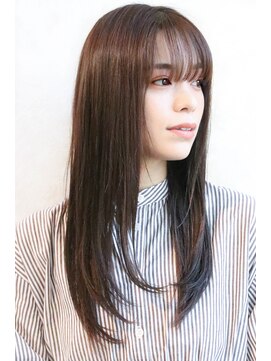 シトロン ブラン(CITRON blanc) 顔回レイヤーとシースルーバングの相性最強