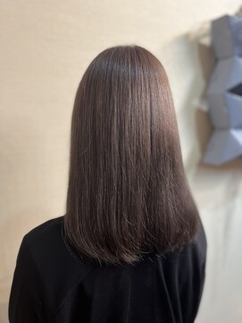 ケア 坂戸駅前店(Care) ブリーチベースのグレージュカラー＊