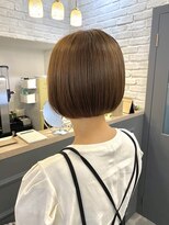 ニューモヘアー 立川(Pneumo hair) ベージュ×ミニボブ^ ^