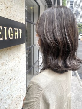 エイト 上野店(EIGHT ueno) 【EIGHT上野】日木[NIKI]_コントラストハイライト